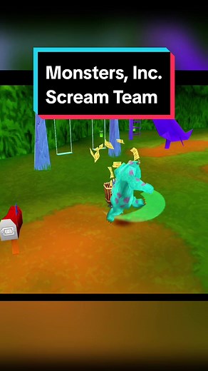 Monsters, Inc. Scream Team (2001) - PS1 . . #monsters #monstersinc #monstrossa #disney #disneypixar #pixar #ps1 #tiktokgaming #game #Nostalgia #GamesNoTikTok #playstation