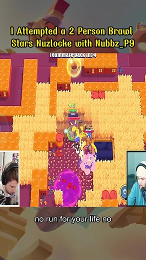 Pt9 I Attempted a 2 Person Brawl Stars Nuzlocke with Nubbz #brawl_stars #brawlstar #brawlstarstiktok