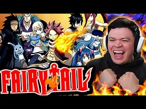 Reacting to All FAIRY TAIL Openings for the FIRST TIME 1-26