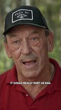 Torrential Rain Puts the Hunt at Risk | Swamp People | #Shorts | History