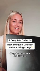 How to network on LinkedIn without being cringe | Erin McGoff posted on the topic | LinkedIn