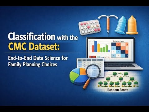 Classification with the CMC Dataset: End-to-End Data Science for Family Planning Choices