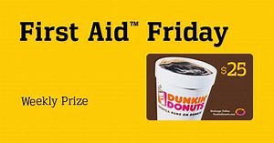 Med students, get prepped for the #USMLE with a NEW #FirstAidFriday quiz! Do you know the answer to med student Angelo's question in this video? Get it right plus four more and you could win a $25 Dunkin' Donuts gift card! BONUS FEATURE—answers now included at the end of the quiz! ENTER NOW --> http://ngx.me/1kFWfUg | MHMedical