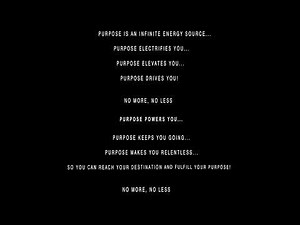 Purpose is an Infinite Energy Source | Book