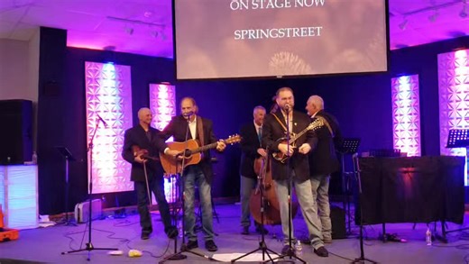 "Carolina In The Pines" Thank you so much for the request Sharon Foreman Coldren! Thank you to you, your husband and friends for making the drive! That meant alot to us! #springstreet www.springstreetbluegrass.com SpringStreet @ "Church On The Lake Harvest & Holly Craft Festival" | SpringStreet