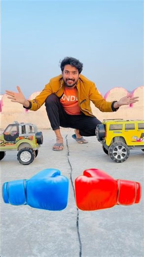 Moster Vs Mini Moster RC Car 🚀￼