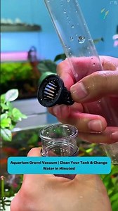 Aquarium Gravel Vacuum | Clean Your Tank and Change Water in Minutes! #fishtank #aquarium