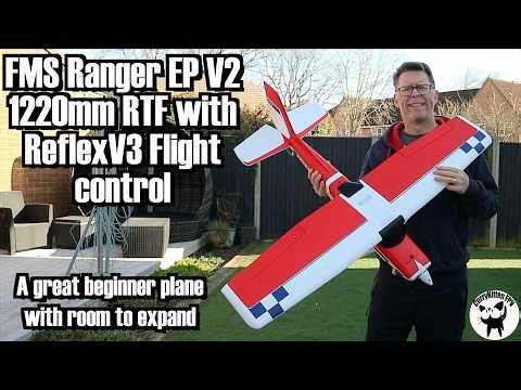 FMS Ranger EP V2 1220mm RTF. A great plane for a beginner with expandability options