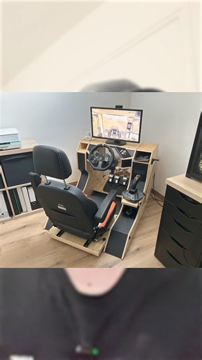 L’incroyable évolution de mon setup simulation 😳 @H‪@Hexosim_fr‬setup #gaming #simulation