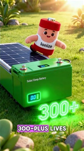 How many lives does your battery have? 🔋 (Starter vs. Solar)