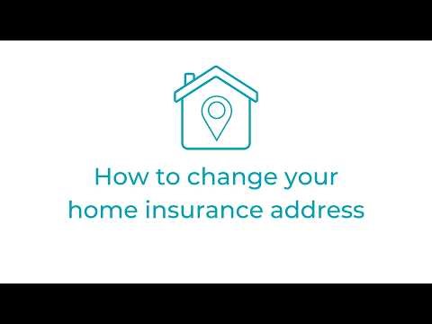 How To Change Your Home Insurance Address