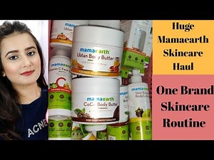 Huge Mamaearth Skincare Haul | One Brand Skincare Routine | Mamaearth Best Products | SWATI BHAMBRA