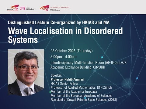 20251023 Wave Localisation in Disordered Systems