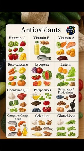 Top Antioxidant-Rich Foods for Better Health #antioxidants #healthyfoods #shorts