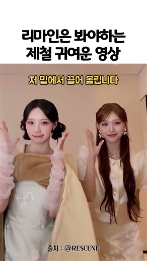 리마인은 봐야하는 제철 리센느 귀여운 영상