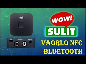 VAORLO NFC BLUETOOTH AUDIO DEVICE RECEIVER 5.0/UNBOXING/TUTORIAL