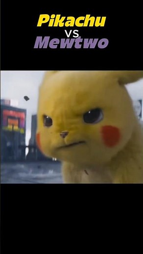 Pikachu vs Mewtwo Pokémon Edit #pokemon #shorts #edit