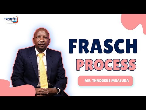 Frasch Process for the Extraction of Sulphur | Mr. Thaddeus Mbaluka