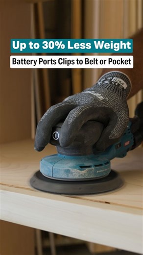 The 40V max XGT® 6" Random Orbit Sander (GOB01) delivers up to 40% more power than an equivalent pneumatic sander but without the hassles of a cord or hose. The 3/16” orbit diameter provides a swirl-free finish. It was engineered to have an ultra-low profile with superior ergonomics. It features up to 41% less vibrations for reduced operator fatigue. #makitausa #makitatools #makitaxgt | Makita Tools USA