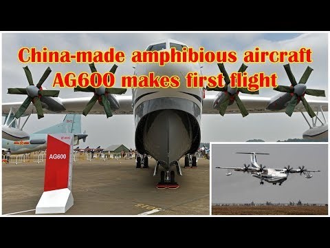 World's largest amphibious aircraft makes maiden flight in China