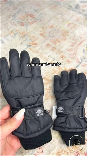 Waterproof Kids Snow Gloves ❄️🧤 | Thinsulate Warm Winter Gloves 🧒