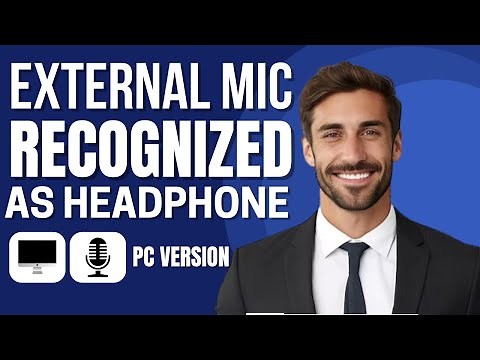External Microphone Being Recognized / Detected as Headphones in Windows 11 (fix)