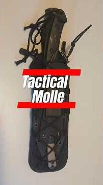Tactical Molle Tool Setup #survival #tactical #outdoors #shorts #foryou #all #camping #fyp #hunting