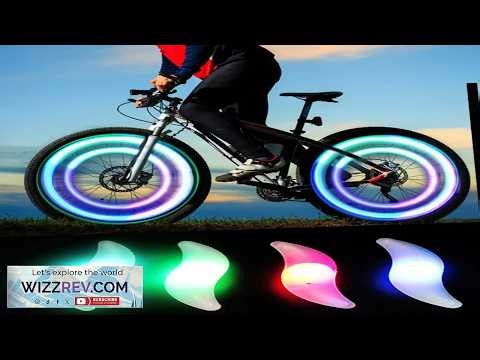Colorful Bike Wheel Spoke Light Waterproof MTB Balance Bicycle Light LED Tyre