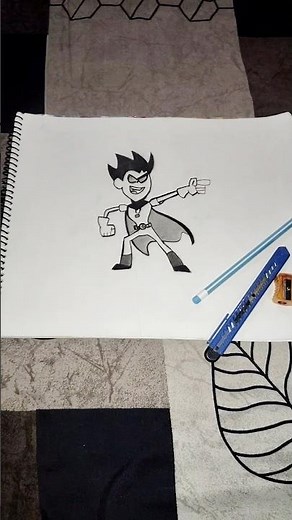 "How to Draw Robin Step by Step | Easy Drawing Tutorial"#shorts #art #easy #cartoon