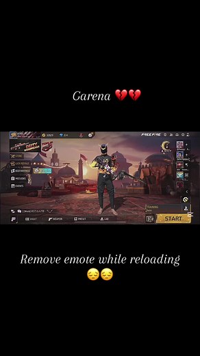 Fire button movement and now reload emote💔💔#whygarena😭😭 #foryoupage #whygarena😭😭 @dazzyy_45