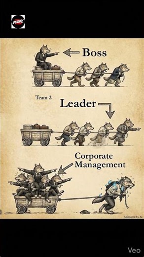 Boss vs Leader vs Corporate Management 😳💼 | Harsh Reality #Shorts