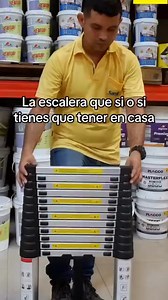 🪜 ¡La escalera que todos están buscando! 💥 Retráctil, resistente y lista para TODO 🚨 OFERTA ESPECIAL -50% | 📦 Envío GRATIS | 💰 Pagas al recibir 🔧 3 metros de altura en segundos ✅ Botón retráctil automático ✅ 100% aluminio: resistente y liviana ✅ Pies y escalones antideslizantes ✅ Soporta hasta 150 kg ✅ Se guarda en cualquier rincón 👷‍♂️ Ideal para: 🏡 Casa | 🏢 Negocio | 🧰 Obra | 🧼 Limpieza | 🎨 Pintura 🗣️ 1.000 clientes satisfechos: ⭐ “Segura, fácil de guardar y muy estable” ⭐ “Perfec