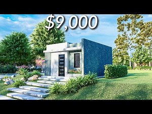 (5x5 Meters) Modern House Design | 1 Bedroom House Tour