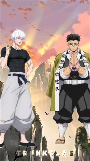 What If Gojo Fought Demon Slayers?! 🤯🔥 #Shorts #Anime