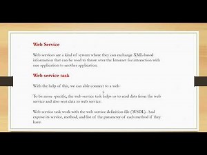 WebServiceTask in SSIS | ‪@SSIS-SQLServerIntegrationServi‬