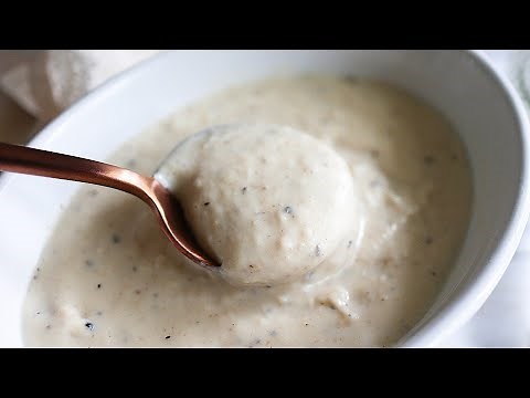 Creamy Country White Gravy Recipe