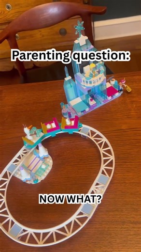 What are you supposed to do after finishing the Lego set? Protect it forever? #shorts #momlife