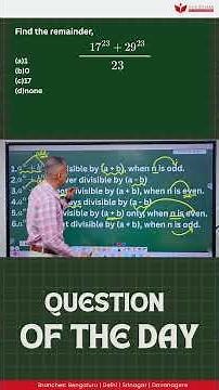 Mastering Remainder Theorems: CSAT Quantitative Aptitude concept by Shamanth Sir #upsc2026 #csat