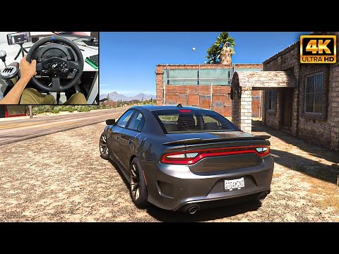 1000HP Dodge Charger SRT Hellcat | Forza Horizon 5 | Thrustmaster T300RS gameplay