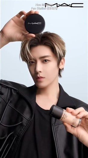 [ENG] 260422 #HouMinghao as M.A.C Brand Spokesperson #侯明昊