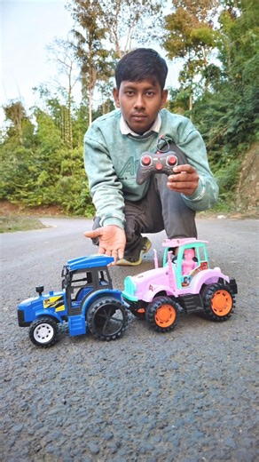 remote control big tractor Vs small tractor unboxing #testing
