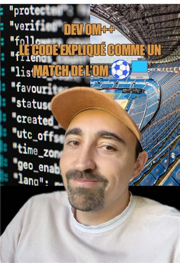 Ici on parle DevOM   : code, foot, OM, et beaucoup d’analogies pour enfin comprendre le quotidien d’un dev ! #HumourDev #tech #developpeur #techtok #informatique