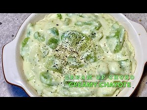 Creamy Chayote or Chokoes Cheekyricho Cooking Youtube Video Recipe ep.1,357