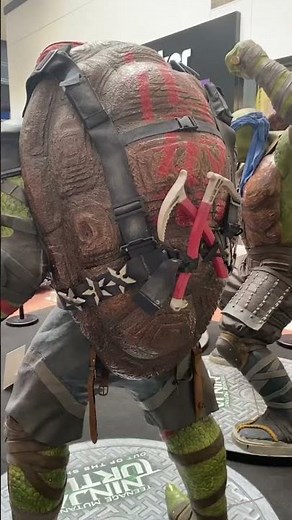 Detailed view of the Teenage Mutant Ninja Turtles #tmnt