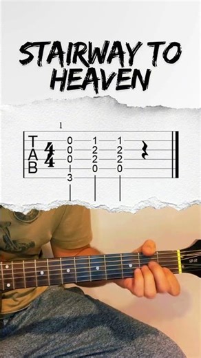 Intro Stairway to Heaven - Led Zeppelin #shorts #guitarlesson