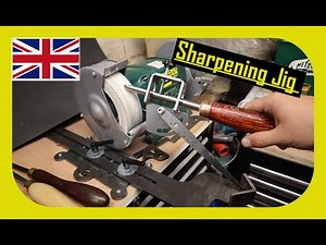 THE BEST WOOD TURNING CHISEL SHARPENING JIG ? (AKA ANCHOR CHISEL JIG) Wood Lathe