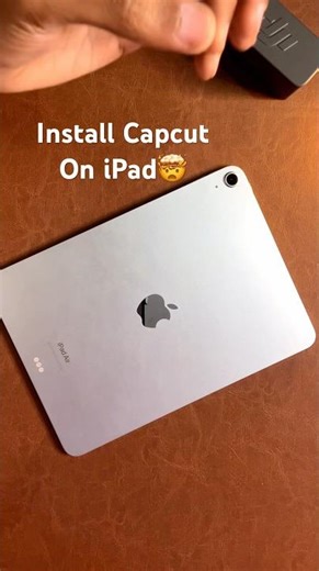 How To Install Capcut On iPad 😻 #shorts