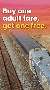 29K views · 800 reactions | Capitol Corridor Buy One, Get One Free | Amtrak | Facebook