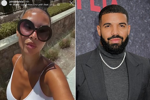 Drake's girlfriend Johanna Leia 'confirms' romance by dropping major clue