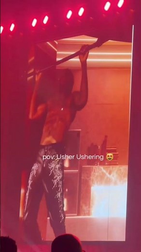 usher performing seduction at the R&B Tour #rnb #usher #rnbmusic